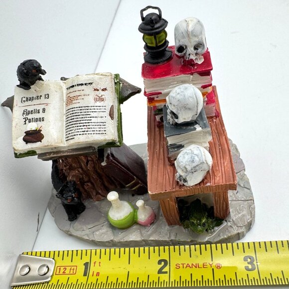 Lemax Spooky Town Warlocks Workshop Figurine Halloween Decor 2012 - Picture 2 of 11